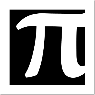 Pi symbol for Pi day Posters and Art